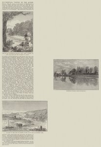 Blythswood, besucht von der Königin von Thomas Harrington Wilson