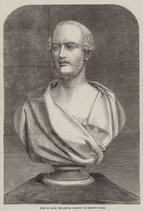 Büste von HRH dem Prinzgemahl, von Mathew Noble von Thomas Harrington Wilson