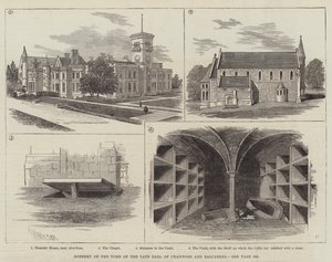 Raub des Grabes des verstorbenen Earl of Crawford und Balcarres von Thomas Harrington Wilson
