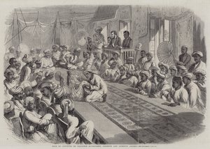Verkauf von wertvollen Regierungsgeschenken und Lucknow-Juwelen in Kalkutta von Thomas Harrington Wilson