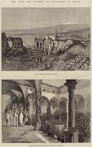 Der Herzog und die Herzogin von Connaught in Sizilien von Thomas Harrington Wilson