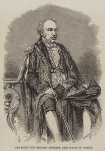 Der ehrenwerte Richard Atkinson, Oberbürgermeister von Dublin von Thomas Harrington Wilson