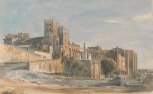 Die Kathedrale und der Palast der Päpste, Avignon