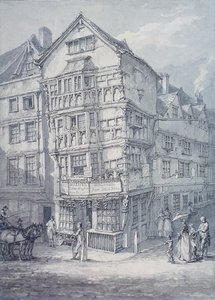 Chancery Lane, London, 1814 von Thomas Hearne