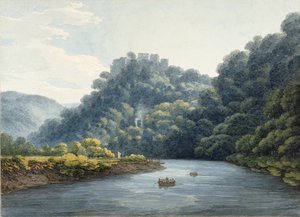 Goodrich Castle am Wye von Thomas Hearne