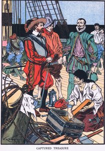 Erbeuteter Schatz von Thomas Heath Robinson