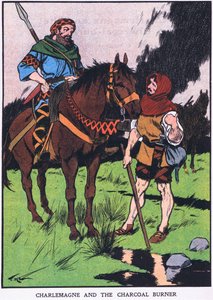 Karl der Große und der Köhler von Thomas Heath Robinson