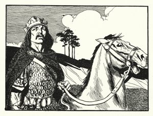 König Alfred von Thomas Heath Robinson