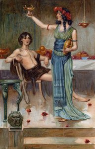 Theseus schaute in ihr schönes Gesicht