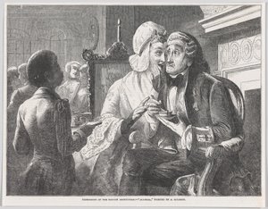 Skandal, aus Illustrated London News, 15. Februar 1851 von Thomas Heaviside