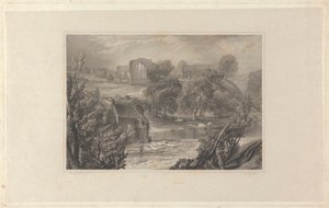 Egglestone Abbey, nahe Barnard Castle von Thomas Higham