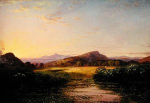 Landschaftsskizze, um 1860-70