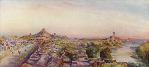 Peking, gesehen vom Trommelturm von Thomas Hodgson Liddell