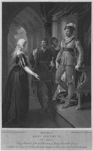 Dritter Teil von König Heinrich VI. Akt 3. Szene 2. König Edward, Gloucester, Clarence & Lady Elizabeth