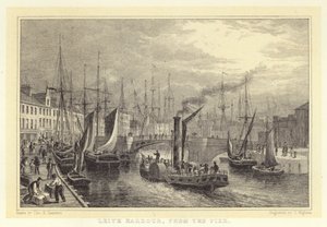 Leith Hafen, vom Pier