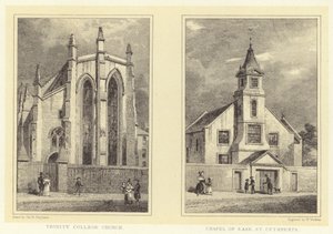 Trinity College Kirche; Kapelle von St. Cuthberts von Thomas Hosmer (after) Shepherd