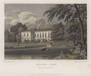 Wicken Park, Northamptonshire von Thomas Hosmer (after) Shepherd