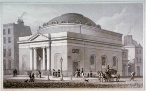 Albion Chapel, London, ca. 1827