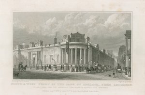 Bank of England, Sir John Soanes Fassaden von Thomas Hosmer Shepherd