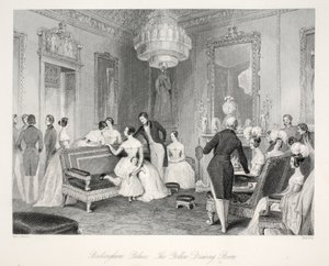 Buckingham Palace, Der Gelbe Salon, aus 