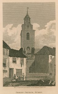 Christ Church, Southwark, Surrey von Thomas Hosmer Shepherd