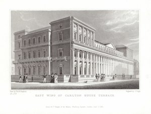 Ostflügel der Carlton House Terrace von Thomas Hosmer Shepherd