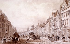 Holborn, London, ca. 1830 von Thomas Hosmer Shepherd