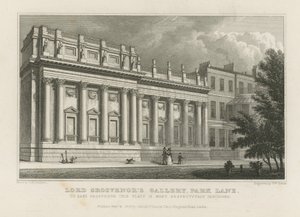 Lord Grosvenors Galerie in der Park Lane von Thomas Hosmer Shepherd