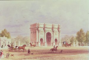 Marble Arch, ca. 1851 von Thomas Hosmer Shepherd