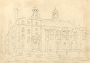 Middle Temple Hall von Thomas Hosmer Shepherd