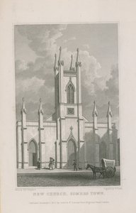 Neue Kirche in Somers Town von Thomas Hosmer Shepherd
