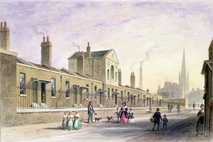 Palmers Armenhäuser, Tothill Fields von Thomas Hosmer Shepherd
