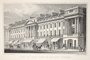Teil der Ostseite der Regent Street, aus 