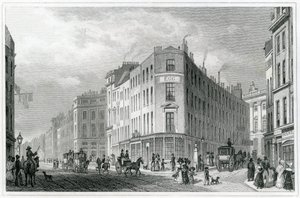 Piccadilly, von Coventry Street, 1830
