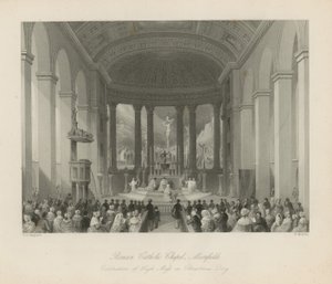 Römisch-katholische Kirche in Moorfields von Thomas Hosmer Shepherd