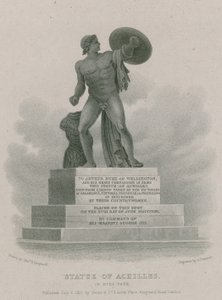 Statue von Achilles im Hyde Park, London