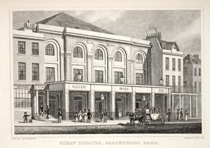 Surry Theatre, Blackfriars Road, aus 