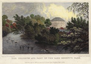 Das Kolosseum und ein Teil des Sees, Regent