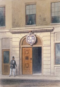 Der Eingang zur Talgkerzenmacherhalle, 19. Jahrhundert von Thomas Hosmer Shepherd