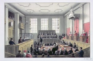 Das Old Bailey, London (Innenansicht)
