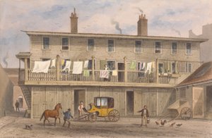The Vine Inn, Vine Yard, Aldersgate in der City of London von Thomas Hosmer Shepherd