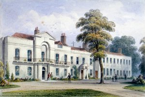 Ansicht von Brompton Lodge, Kensington, London