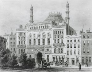 Ansicht des Royal Panopticon of Science and Art, 1825 von Thomas Hosmer Shepherd