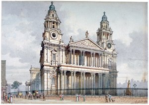 Westfassade der St. Paul