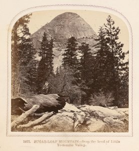 Zuckerhutberg - vom Kopf des Kleinen Yosemite-Tals