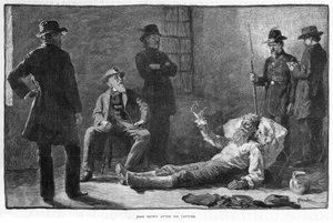John Brown 1807-1859 nach seiner Gefangennahme, 1859