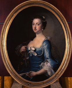 Porträt von Frances Thynne, Lady Hertford, später Herzogin von Somerset von Thomas Hudson