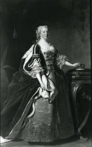 Porträt von Lady Elizabeth Percy, Gräfin von Northumberland von Thomas Hudson