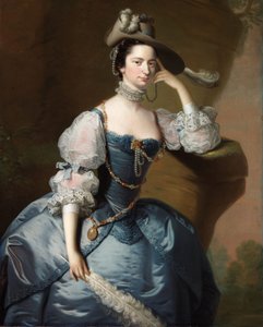 Porträt von Margaret, Lady Oxenden, um 1755
