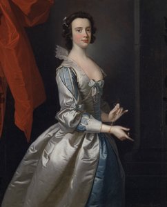 Porträt einer Frau, wahrscheinlich Elizabeth Aislabie, von Studley Royal, Yorkshire